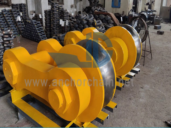 রোলার সহ 1000T ডাবল পিন সংযোগকারী