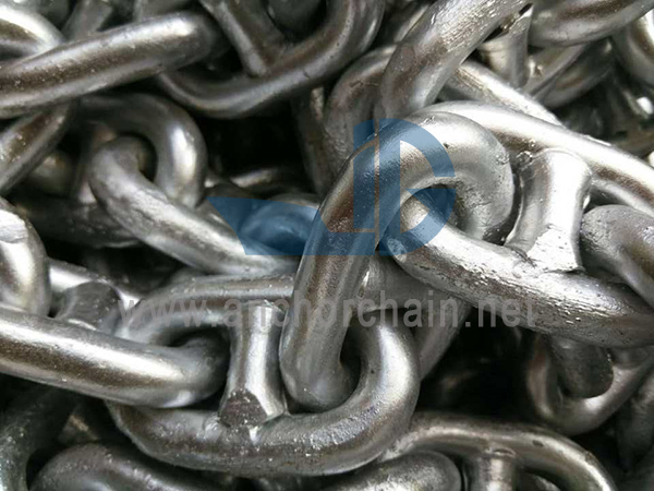 14mm গ্রেড 2 স্টুড লিঙ্ক অ্যাঙ্কর চেইন