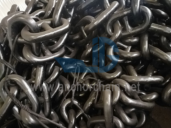 কিভাবে winded নোঙ্গর চেইন unti?