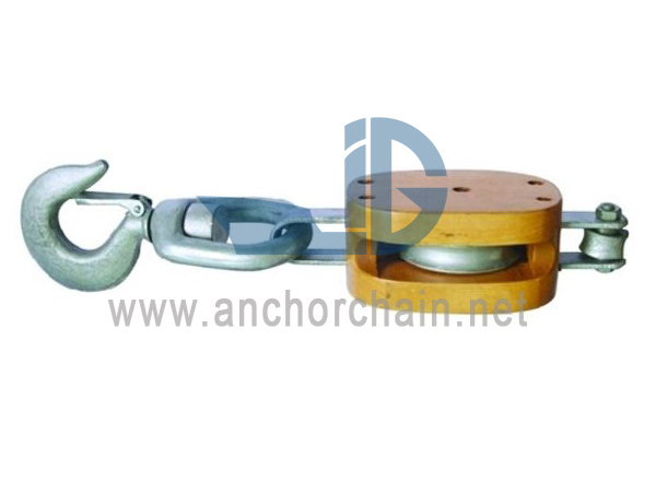 ঘূর্ণায়মান লিঙ্ক টাইপ সহ আমেরিকান কাঠের ব্লক একক
