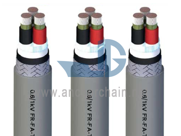 FA TPYCY শিপবোর্ড পাওয়ার এবং লাইটিং কেবল 0.61KV