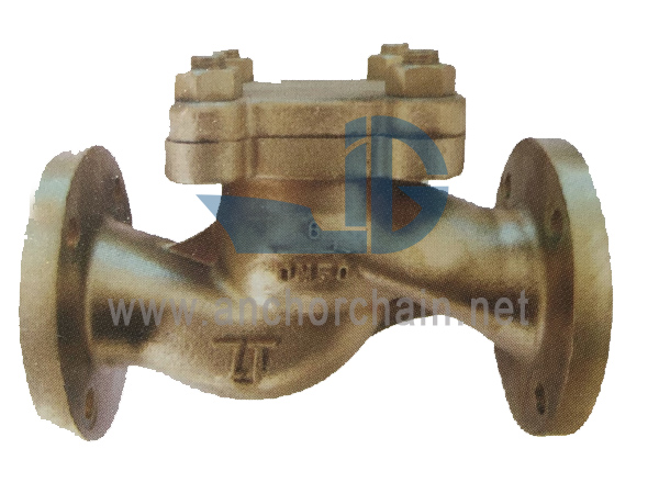 GBT 589 সামুদ্রিক ব্রোঞ্জ ফ্ল্যাঞ্জ চেক ভালভ