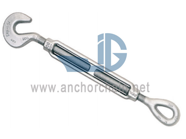হুক আই টার্নবাকল HG225 SS304 বা SS316