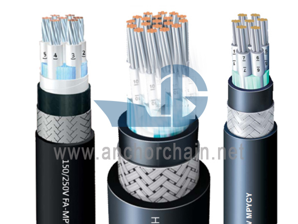 JIS C 3410 শিখা retardant মেরিন কন্ট্রোল কেবল 250V