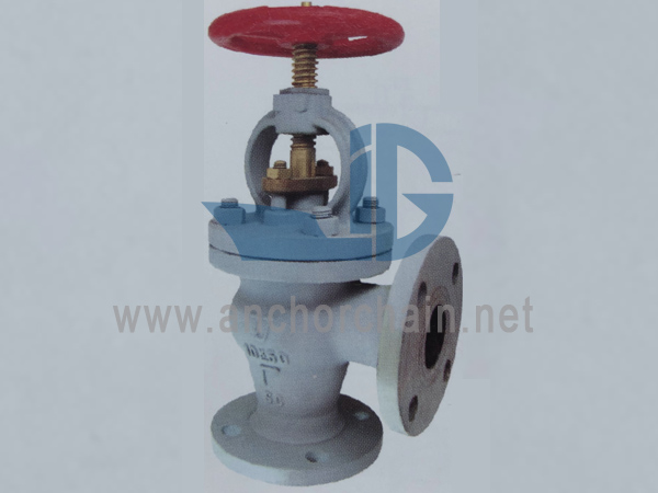 JIS F 7320 Cast Steel 10K অ্যাঙ্গেল ভালভ