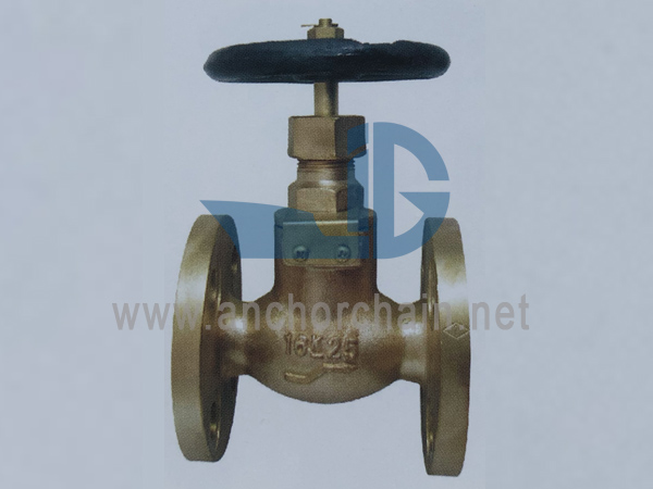 JIS F 7351 ব্রোঞ্জ 5K স্ক্রু-ডাউন চেক গ্লোব ভালভ