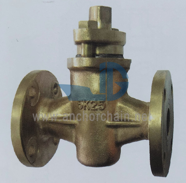 JIS F 7381 ব্রোঞ্জ 5K ফ্ল্যাঞ্জড কক্স