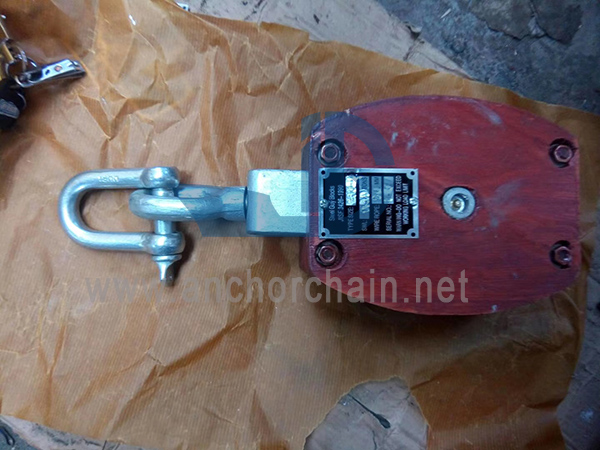 JIS F3426 শেকল সহ অভ্যন্তরীণ আবদ্ধ কাঠের ব্লক একক জাহাজ