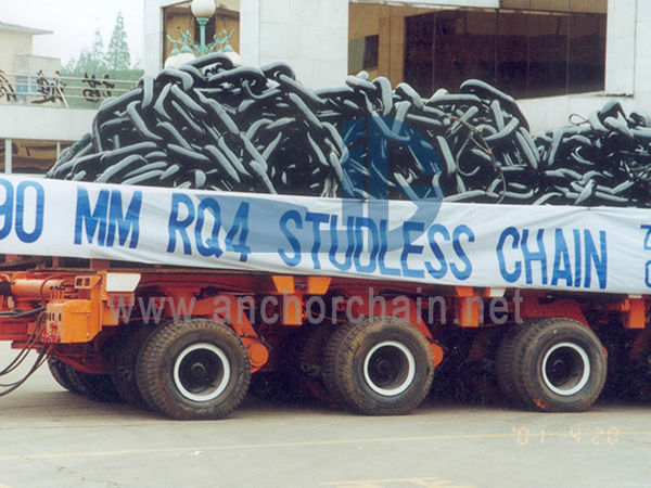 R4 অফশোর স্টাডলেস লিঙ্ক মুরিং চেইন
