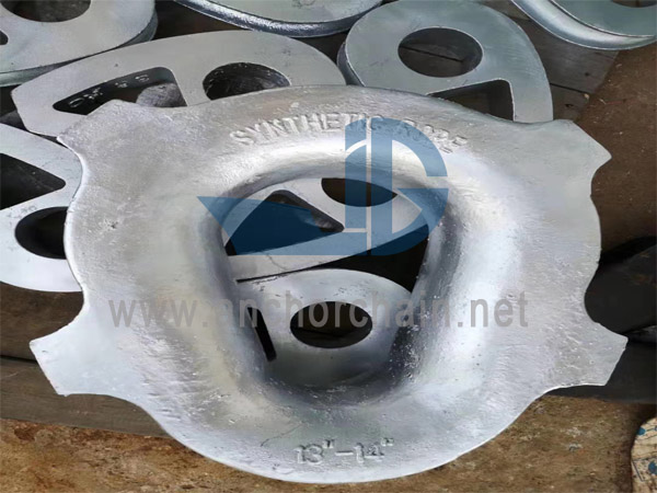 লিংক সহ কৃত্রিম দড়ি থিম্বল গ্যালভানাইজড