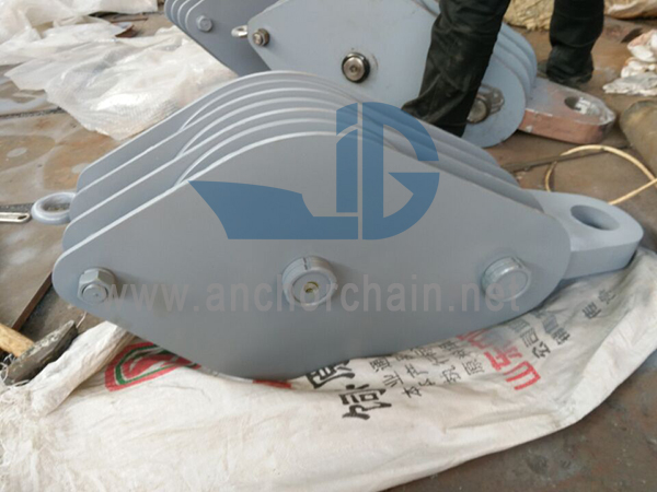 জাহাজ-চোয়ালের জন্য ZHC সিরিজ 4 শেভ ওয়্যার দড়ি ব্লক