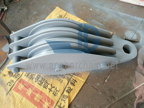 ZHC সিরিজ ট্রিপল হুইল সামুদ্রিক ইস্পাত ব্লক